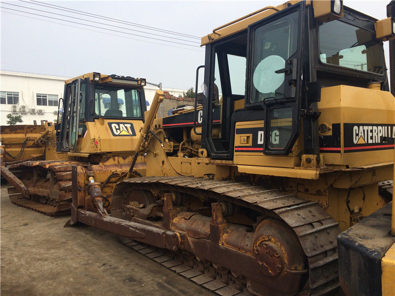 582mm Cutting Depth Used Cat Dozers D6G 2 3200mm Blade Width 3.3 M3 Blade