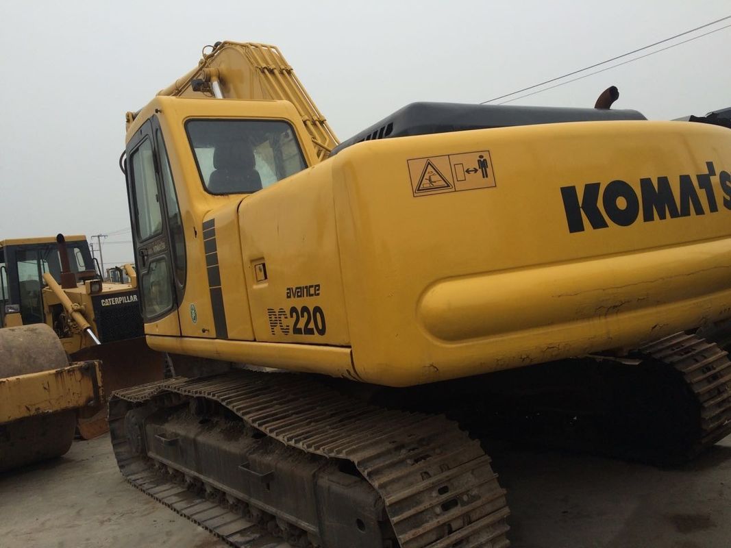 3 Tonne Second Hand Komatsu Excavator , Used Komatsu Backhoe With 1cmb Bucket