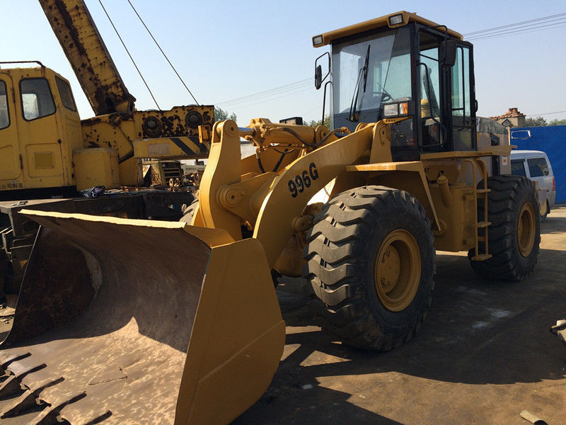 Front End Loader Second Hand Wheel Loaders , 966G Cat Track Loader