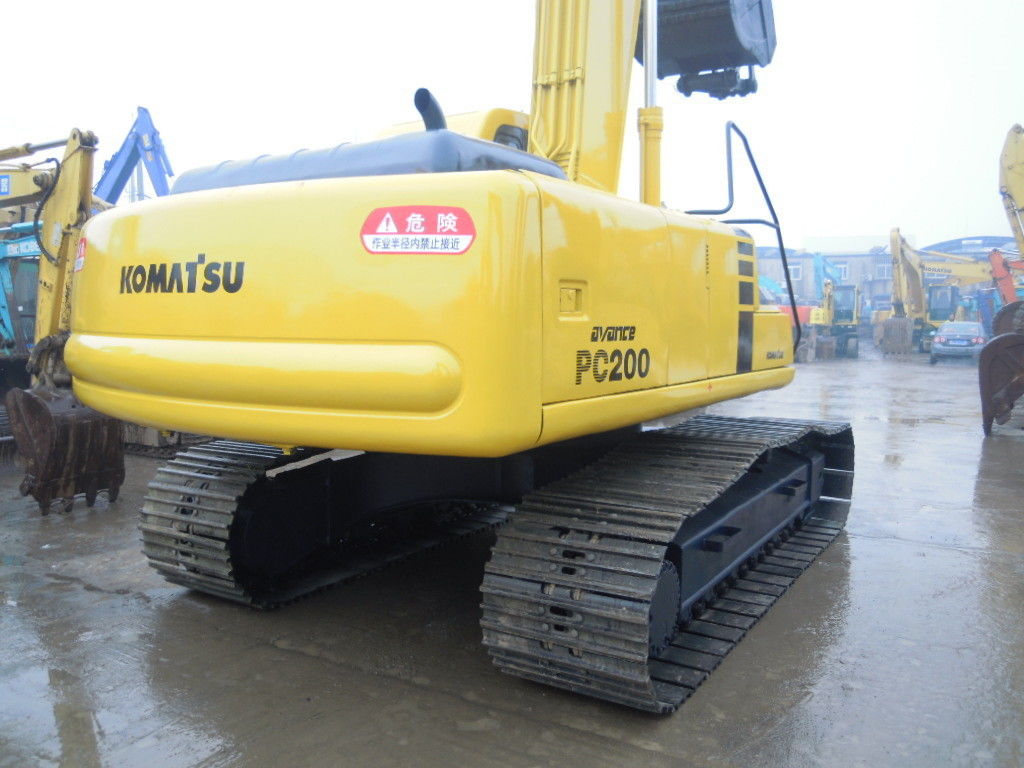Komatsu PC200 Second Hand Excavators 5400 Hours 2002 Year With 40L Fuel