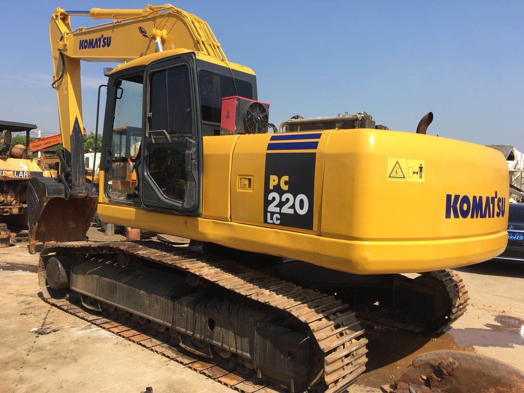 23100kg Second Hand Hitachi Excavator Komatsu Mini Excavator Pc220lc7