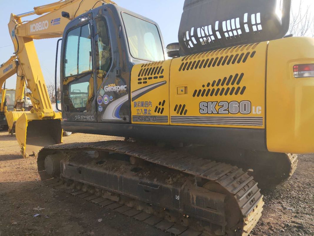 1.2m3 Used Kobelco Sk200 8 Excavator / Kobelco Micro Excavator 5.5km/H