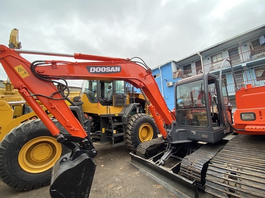 Used DH55 Hydraulic Crawler Excavator With Working Weight 5250KG