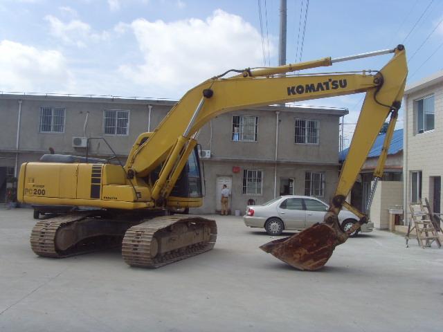 Japan Used Komatsu Long Reach Excavator 20 Ton 0.8cbm Bucket Provide New Paint