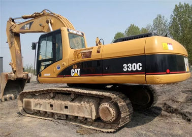 1.5 Tonne Second Hand Excavators , Caterpillar 330C Crawler Hydraulic Excavator