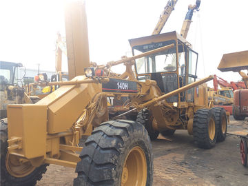 140H Used Motor Grader Secondhand Road Machinery Caterpillar With Ripper