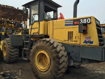 quality  187hp Second Hand Wheel Loaders WA380-3 , Komatsu Compact Wheel Loader 3.2cbm factory