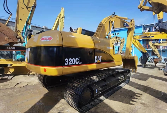 Cat 320CL Tracked Hydraulic Used Heavy Construction Machinery Excavator 0.9m3 Bucket