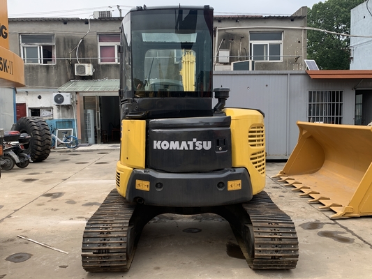 PC55MR Used Komatsu Hydraulic Crawler Excavator With 0.2m3 Bucket