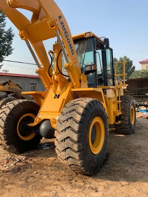 Operating Weight 16800KG Used Liugong Wheel Loader CLG856 With Cummins Engine