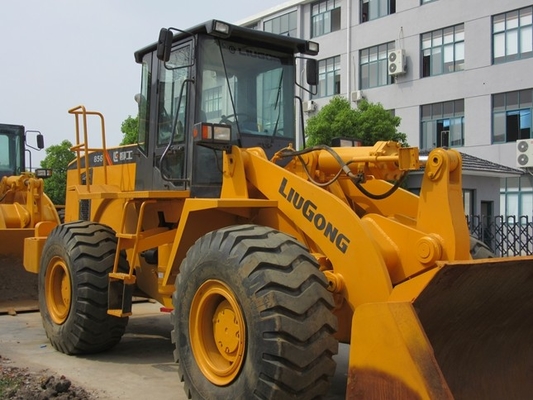 CLG856 16800KG Second Hand Liugong Wheel Loader With Shangchai Diesel Engine