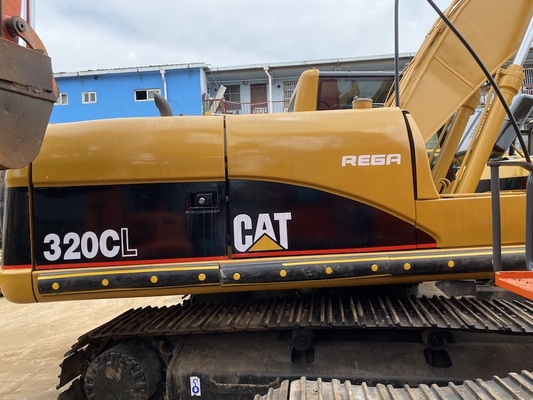 Cat 320CL Tracked Hydraulic Used Heavy Construction Machinery Excavator 0.9m3