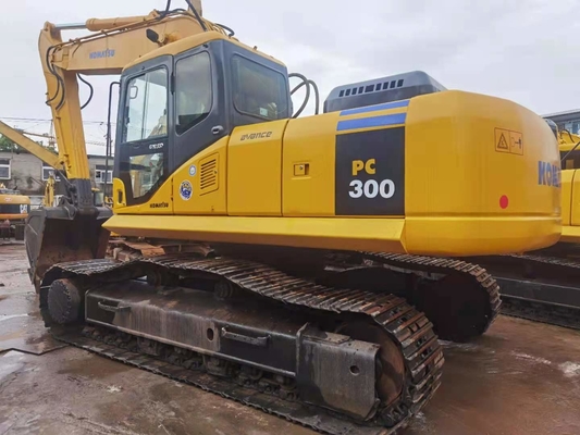 1.4m3 Bucket Second Hand Komatsu Excavator Hydraulic Crawler Type 30 Ton PC300 - 7