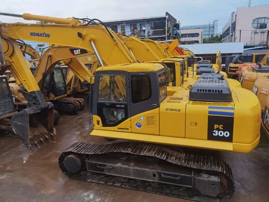 1.4m3 Bucket Second Hand Komatsu Excavator Hydraulic Crawler Type 30 Ton PC300 - 7