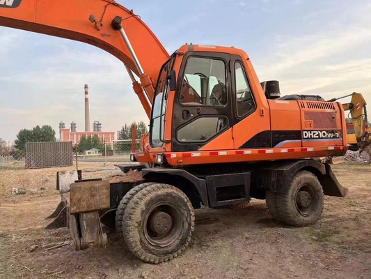 21T Doosan Second Hand Excavators Hydraulic Crawler Type 19800KG DH210w - 7