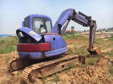 6 Cylinders Koamtsu PC75 Mini Digging Machine No Any Damage With Original Turbo