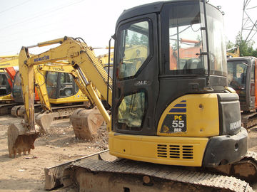 Komatsu PC55MR - 2 Second Hand Diggers 12V Voltage With Rotation Pile 5160kg