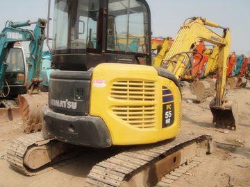 Komatsu PC55MR - 2 Second Hand Diggers 12V Voltage With Rotation Pile 5160kg