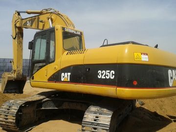 93% UC Used Cat Excavator 325C , Used Excavating Equipment With 1.3cbm Bucket