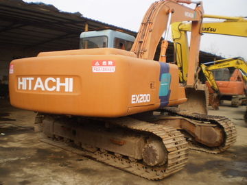 New Paint Second Hand Hitachi Excavator For Sale , EX200 - 3 Hitachi Mini Digger