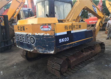 Japan Made 7 Ton / 0.3m3 Used Kobelco Excavator , Kobelco SK03 Small Mini CRAWLER Excavator