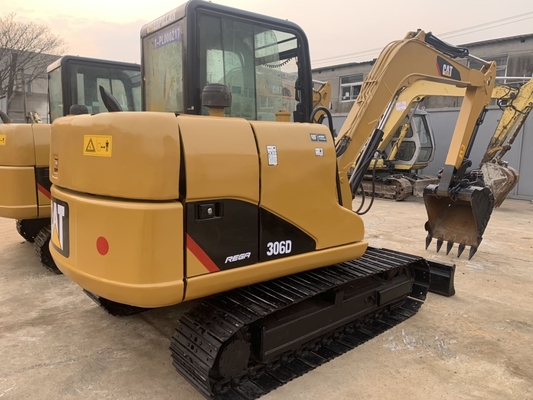 Original Japan Cat 306D Second Hand Hydraulic Crawler Excavator , Caterpillar Used Track Excavator 6 Ton