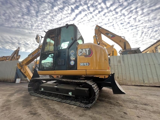 Original Japan Cat 307E Second Hand Excavator , Caterpillar Used Track Excavator 7 Ton