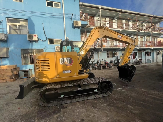 Original Japan Cat 307E Second Hand Excavator , Caterpillar Used Track Excavator 7 Ton