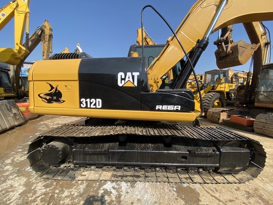 Original Japan Cat 312D Second Hand Hydraulic Crawler Excavator , Caterpillar Used Track Excavator 12 Ton
