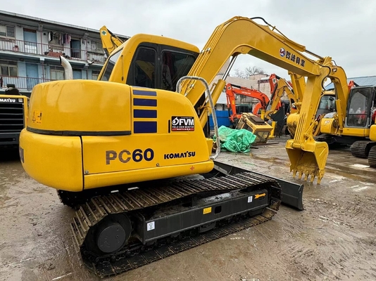 6 Ton Original Japan Used Komatsu PC60-7 Crawler Excavator On Sale
