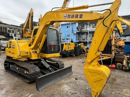 6 Ton Original Japan Used Komatsu PC60-7 Crawler Excavator On Sale