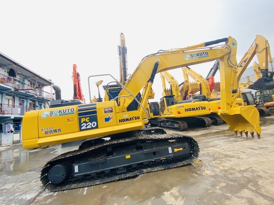22 Ton Original Japan Second Hand Komatsu PC220-8 Crawler Excavator On Sale