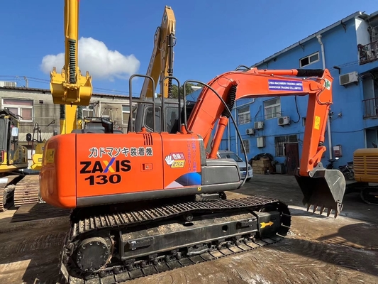 13 Ton Original Japan Used Hitachi ZX130 Crawler Excavator With 66KW Engine Power And 0.52m3 Bucket Capacity
