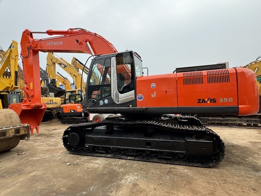 35 Ton Original Japan Used Hitachi ZX350 Crawler Excavator With 202KW Engine Power