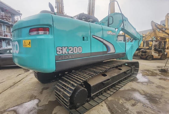 20 Ton Original Japan Used Kobelco SK200-8 Crawler Excavator With 114KW Engine Power And 0.8 m3 Bucket Capacity