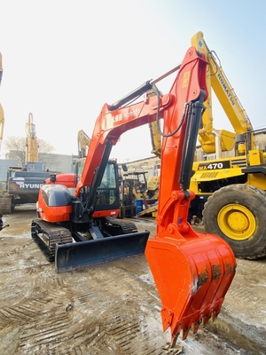 8 Ton Original Japan Used Kubota KX183 Crawler Excavator With 47.8 KW Engine Power And 0.31 m3 Bucket Capacity