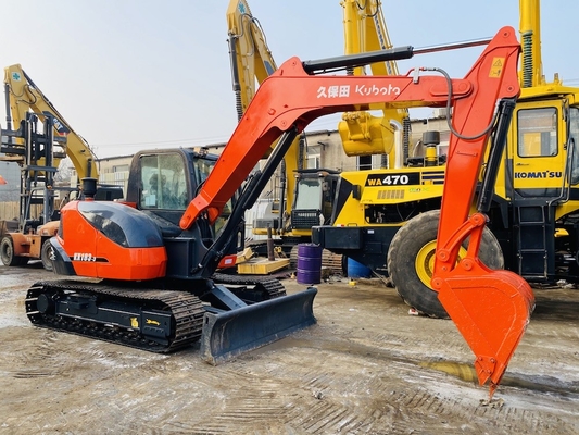 8 Ton Original Japan Used Kubota KX183 Crawler Excavator With 47.8 KW Engine Power And 0.31 m3 Bucket Capacity