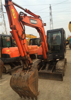 6 Ton Original Used Doosan DH60-7 Crawler Excavator With 0.09-0.2 m3 Bucket Capacity