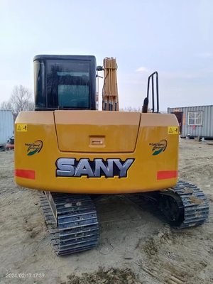 7 Ton Used Sany SY75C Hydraulic Excavator With 0.12~0.32 m3 Bucket Capacity
