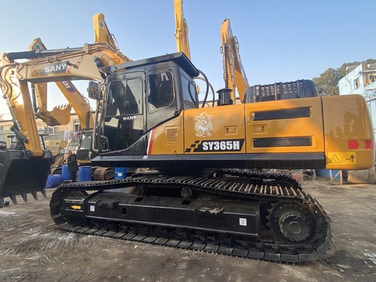36 Ton Used Sany SY365H Hydraulic Excavator With 1.6~2.32 m3 Bucket Capacity
