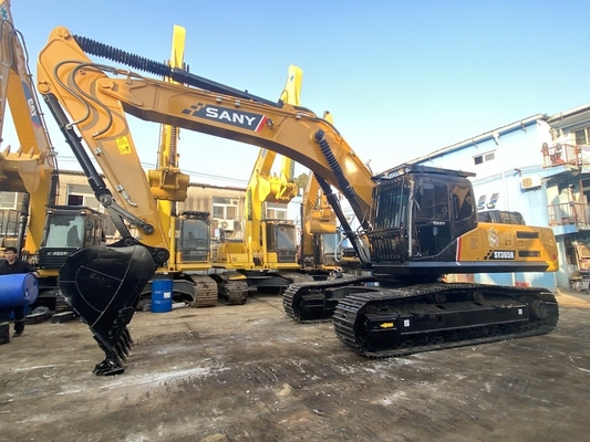36 Ton Used Sany SY365H Hydraulic Excavator With 1.6~2.32 m3 Bucket Capacity