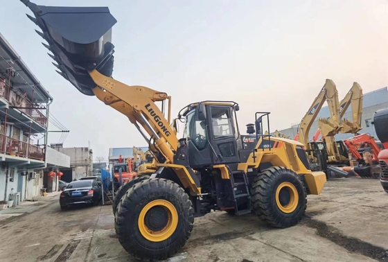 5-6 tons Used Liugong CLG860H wheel loader 3.5 m³ bucket loader