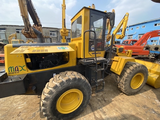 3-5 Tons Second Hand Komatsu WA320-3 Wheel Loader  Used Front Loader