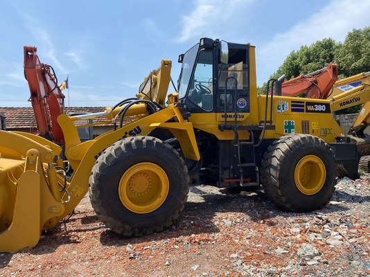 5-6 Tons Second Hand Komatsu WA380-3 Wheel Loader  Used Front Loader