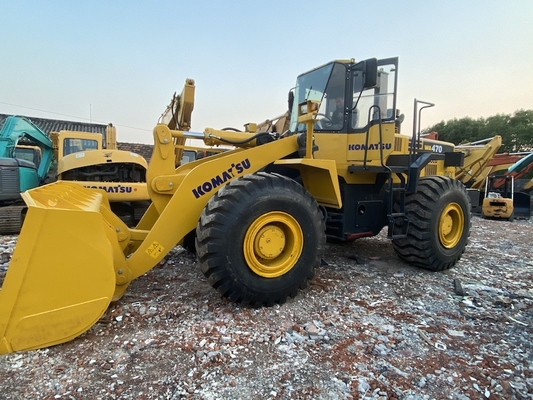 Second Hand Komatsu WA470-3 Wheel Loader Used Front Loader