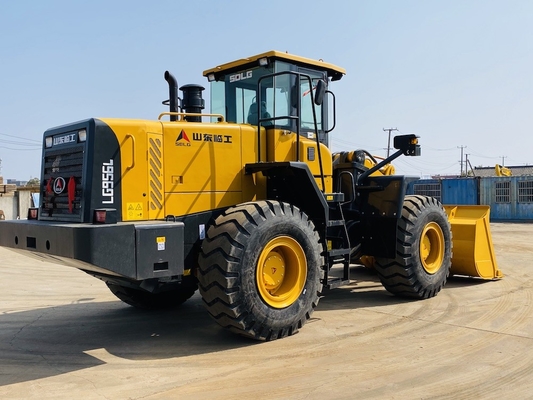 Used SDLG LG956L Second Hand Front End Wheel Loader With 2.5-4.5 m3 Bucket Capacity