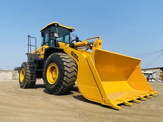 Used SDLG LG956L Second Hand Front End Wheel Loader With 2.5-4.5 m3 Bucket Capacity