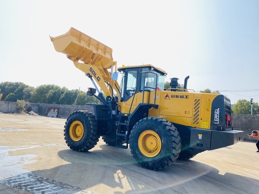 Used SDLG LG956L Second Hand Front End Wheel Loader With 2.5-4.5 m3 Bucket Capacity