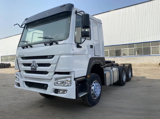 Used Sinotruk Howo 371hp Truck Tractor Trailer Head 6x4 For Sale