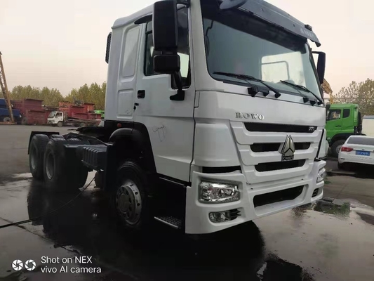 Used Sinotruk Howo 371hp Truck Tractor Trailer Head 6x4 For Sale